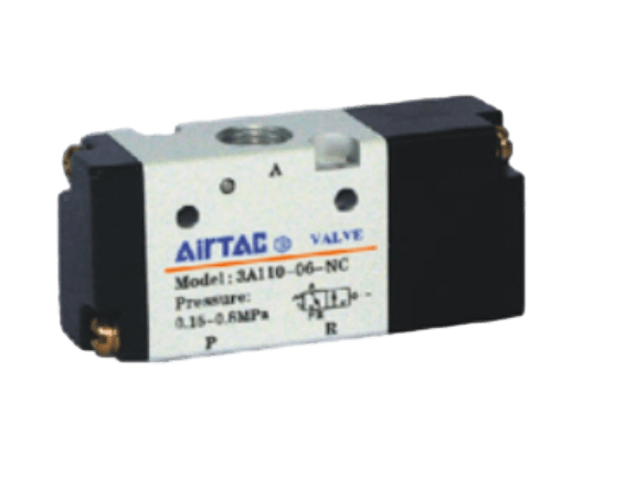 Airtac 3A100 Series 3/2 Way Air Valve