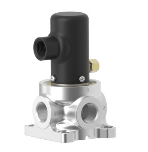 500 Series Diaphragm-Poppet Vacuum Solenoid Valve