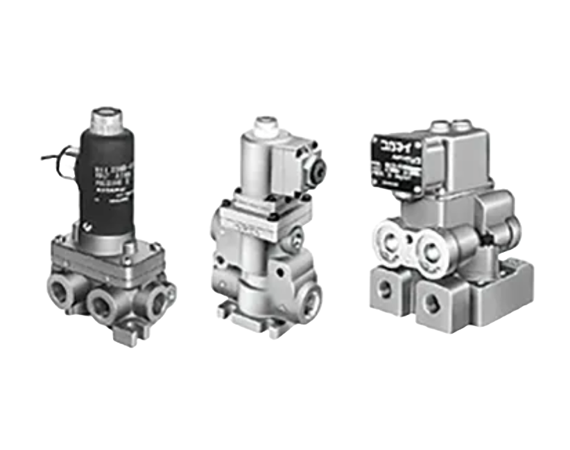 Koganei Round Indirect Series - Indirect Acting Solenoid Valves