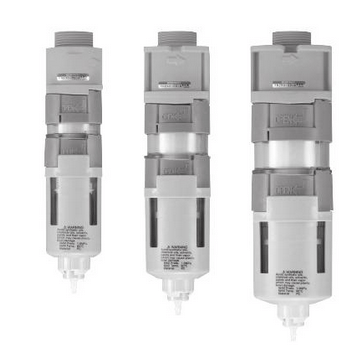 This is three different size Air filter made by the Japanese company Koganei