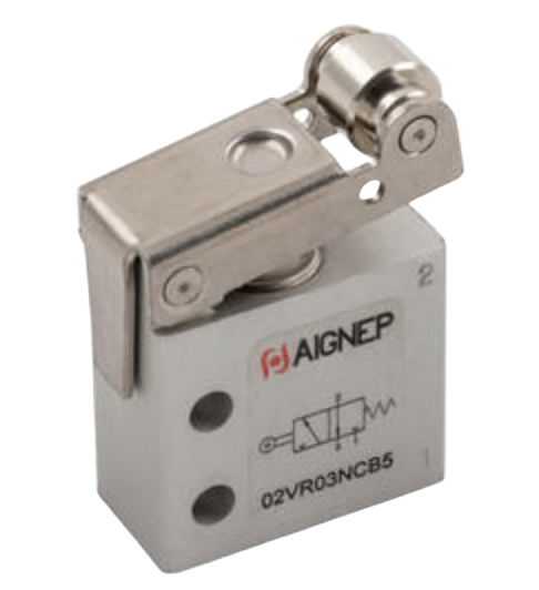 Aignep Short Roller Micro Valve - Metric 02VR