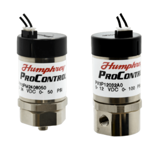 Humphrey PV3 and PV10 Series Miniature Solenoid Valves