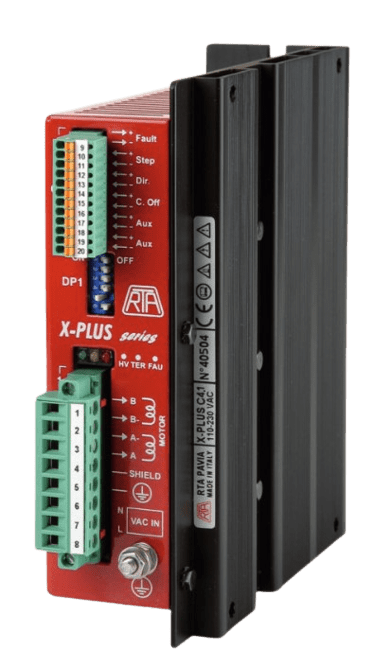 RTA Stepping motor drive, Stepping motor drives series with Step & Direction interface suitable for driving two-phase stepping motors, with four, six or eight terminal