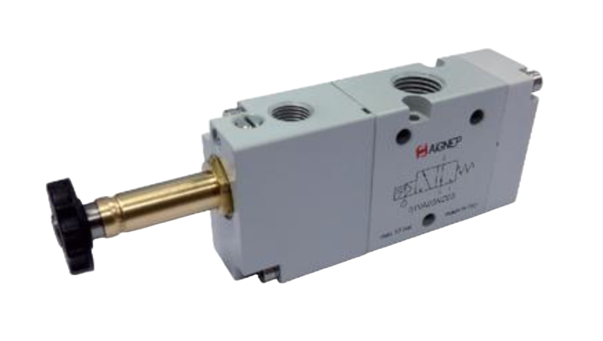 Aignep Externally Piloted Solenoid Valves - 01VA NPTF