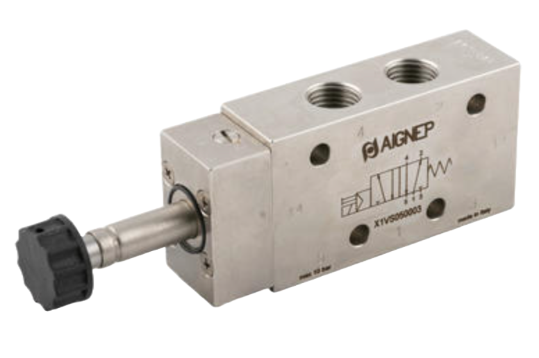 Aignep Solenoid Pilot Valve - Metric X1VS