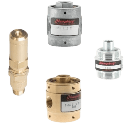 Diaphragm Poppet Air Piloted Valves