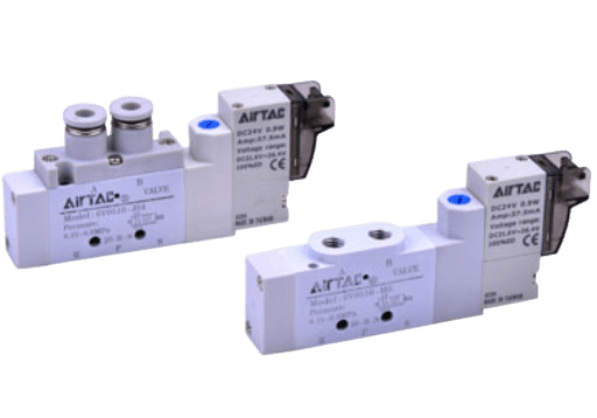 Airtac 6V Series Solenoid Valve (5/2 Way, 5/3 Way)
